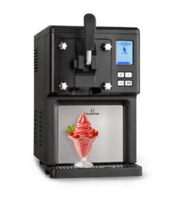 Klarstein Sweet Sundae fagylaltkészítő kompresszoros 1,5l rozsdamentes acél fekete