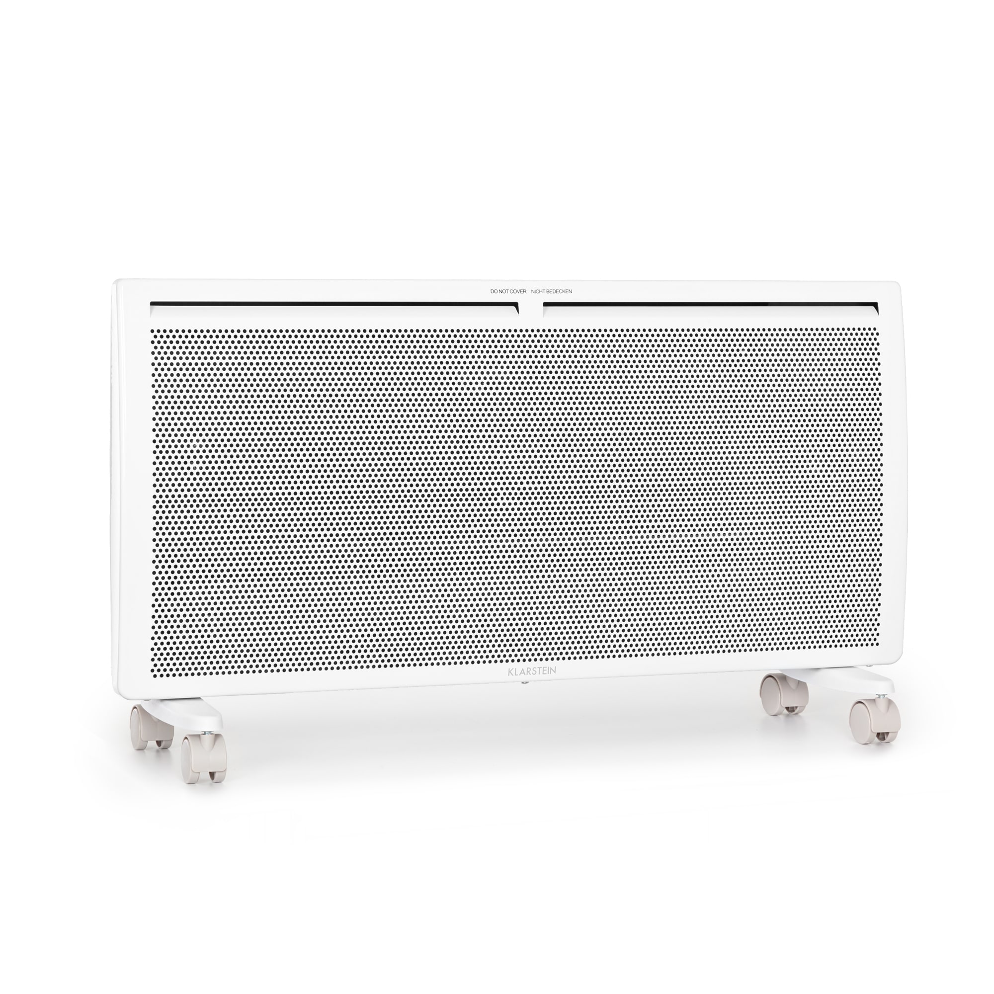 Klarstein Hot Spot Slimcurve Double Wave, konvektor, 2 az 1-ben fűtőtest, 2000 W, heti időzítő, fehér