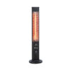 Blumfeldt Heat Guru Plus, kültéri sugárzó fűtőtest, 1200 W, 3 hőfokozat, távirányítóval
