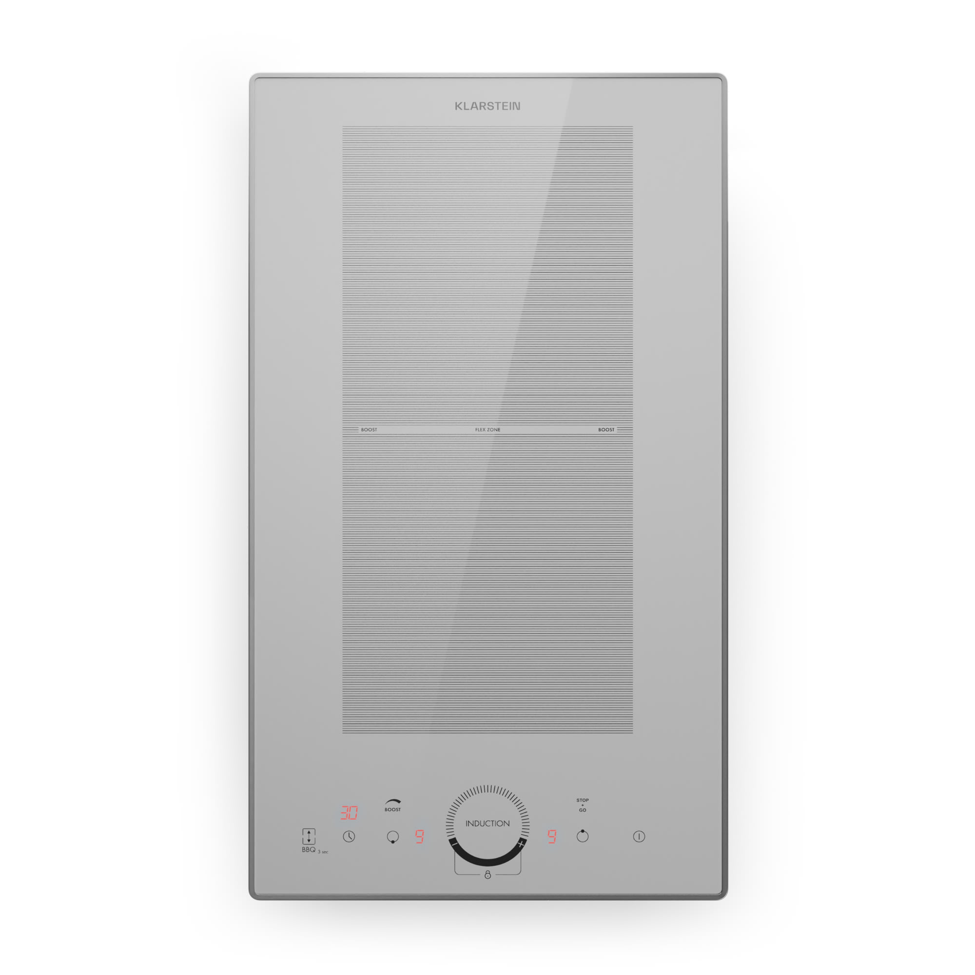 Klarstein Delicatessa Slim Domino, indukciós főzőlap, 3500 W, időzítő