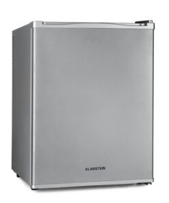 Klarstein Happy Hour 40, mini hűtőszekrény, 40 liter, 5 -15°C, csendes, 23dB, LED világítás, ezüst