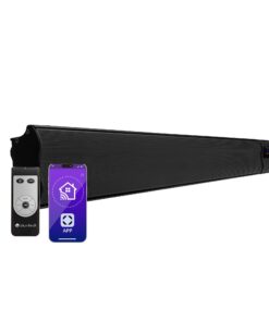 Blumfeldt Cosmic Beam Smart 30, infravörös hősugárzó, 3000 W, vezérlés applikáción keresztül, fekete