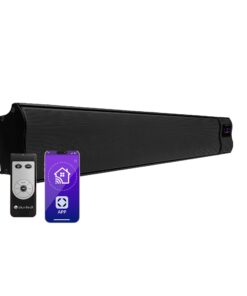 Blumfeldt Cosmic Beam Smart 24, infravörös hősugárzó, 2400 W, vezérlés applikáción keresztül, fekete