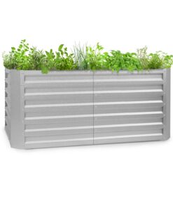 Blumfeldt Blum High Grow Straight, magaságyás, 120 x 60 x 60 cm, 432 l, acél