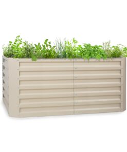 Blumfeldt Blum High Grow Straight, magaságyás, 120 x 60 x 60 cm, 432l, acél