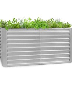 Blumfeldt Blum High Grow Straight, magaságyás, 200x90x100cm, 1800 l, acél