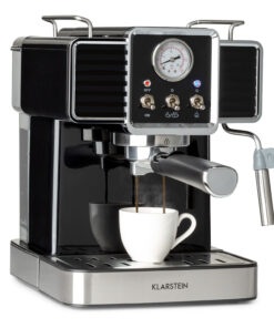 Klarstein Gusto Classico, eszpresszógép, 1350 W, 20 bar, 1,5 l, rozsdamentes acél