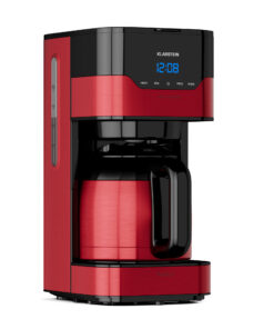 Klarstein Arabica 1.2, kávéfőző, 1.2 l, EasyTouch Control, ezüst/fekete