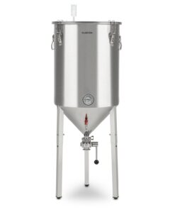 Klarstein Gärkeller Pro XL, erjesztő edény, 60 l, élesztő leeresztő szelep, rozsdamentes acél