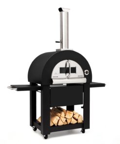 Klarstein Diavolo Napoletana, pizzakemence, faszénhez, rozsdamentes acél