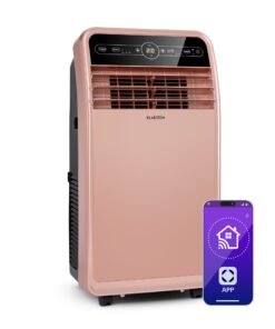 Klarstein Metrobreeze New York Smart 12k, mobil klíma, 12000 BTU/3,5 kW, A energiahatékonysági osztály, távirányító, rózsaszín-arany