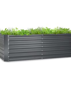 Blumfeldt High Grow Straight, magaságyás, 180 x 60 x 90 cm, 970 l, horganyzott acél