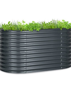 Blumfeldt High Grow, magaságyás, 160 x 80 x 80 cm, hullámlemez, egyszerű telepítés