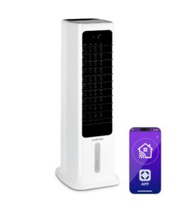 Klarstein Skytower 360° Smart, léghűtő, 60 W, 280 m³/ó, 6 liter, hordozható