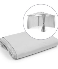 Blumfeldt Pantheon Solid Sky, pavilon oldalfalai 3 × 4, 4 db, 140 g / m²