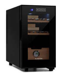 Klarstein El Presidente 23, humidor, 23 liter, 45 W, érintős vezérlés, bükkfa, LED