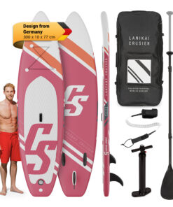 Capital Sports Lanikai Cruiser 9.8, felfújható paddle board, készlet SUP deszkával, 305 x 77 x 10