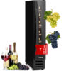 Klarstein Vinovilla 7 built-in Uno Onyx, beépített borhűtő, fekete üveg, rozsdamentes acél