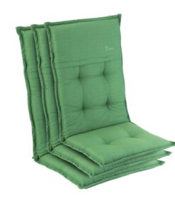 Blumfeldt Coburg, kárpitozott alátét, székpárna, magas háttámla, kerti székre, poliészter, 53x117x9cm