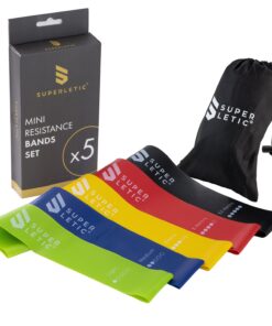 Capital Sports Uros MIni, expanderek, 5 darabos készlet, fitnesz gumik, hurok, 100 % latex