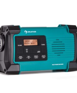 Auna Patagonia DAB+ Kültéri rádió DAB / DAB+ / FM Töltés USB hajtókarral SOS Riasztó Vízálló