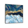 Klarstein Wonderwall Air Art Smart, infravörös hősugárzó, 60 x 60 cm, 350 W, kék márvány