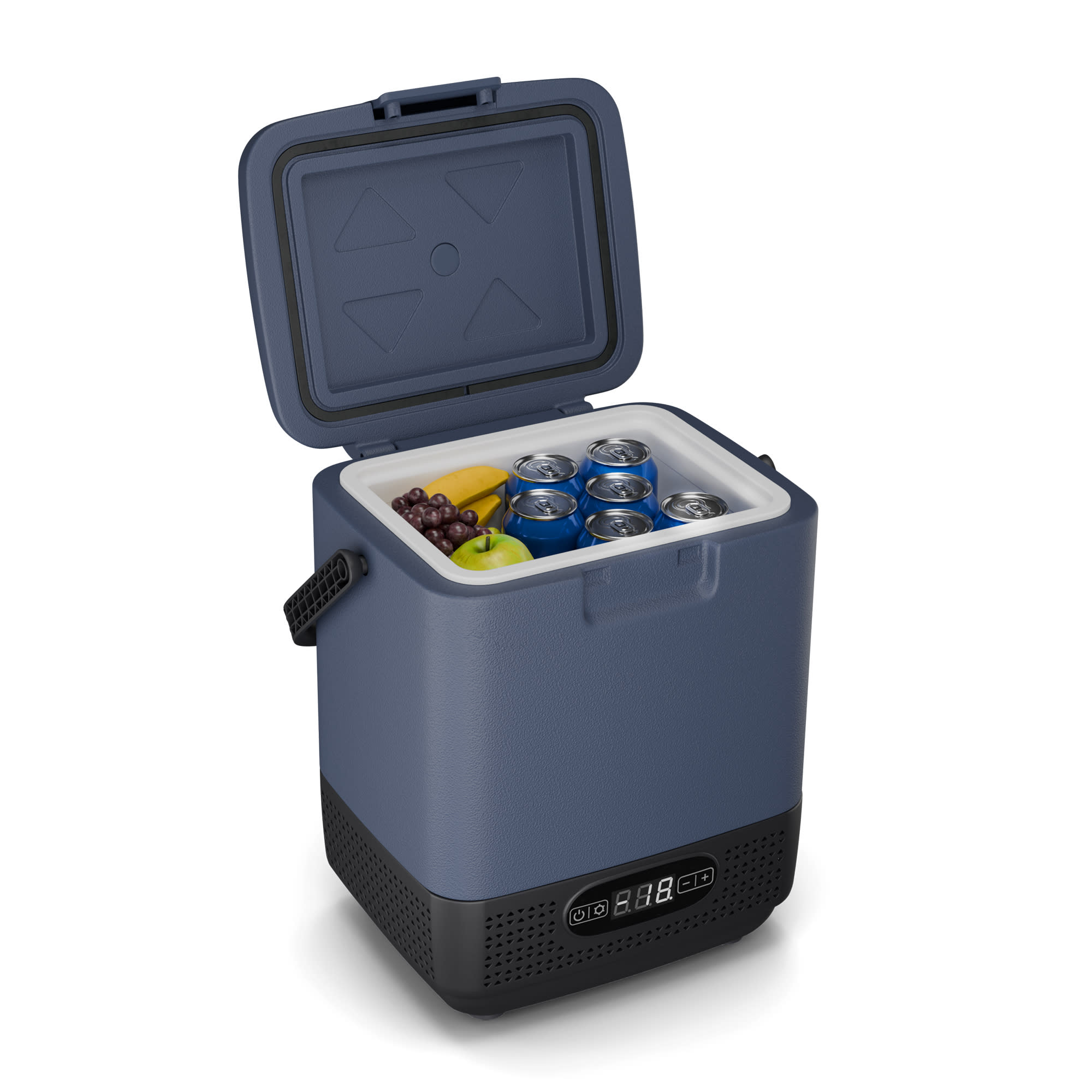 Klarstein SwiftFrost 12L hűtőtáska, 12V-24V/230V, -20 °C-ig, kompresszor, 2 teljesítményszint, LED kijelző