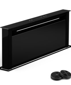 Klarstein Royal Flush Eco 75, páraelszívó, 75 cm, 650 m³/h, EEK A++, aktívszén szűrőkkel együtt