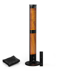 Blumfeldt BlazeTower infravörös hősugárzó, 3000 W, kültéri, 3 fokozat, IP45, távirányító, időzítő
