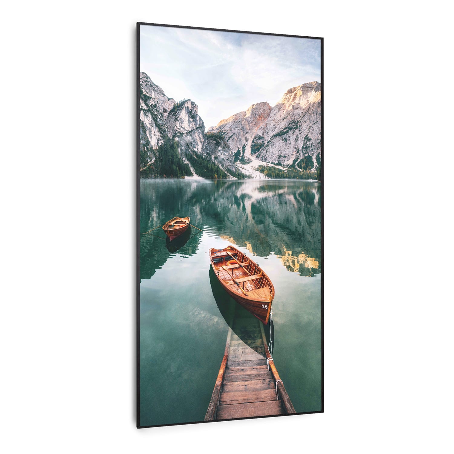 Klarstein Wonderwall Air Art Smart, infravörös hősugárzó, 60 x 120 cm, 700 W, tenger függőlegesen
