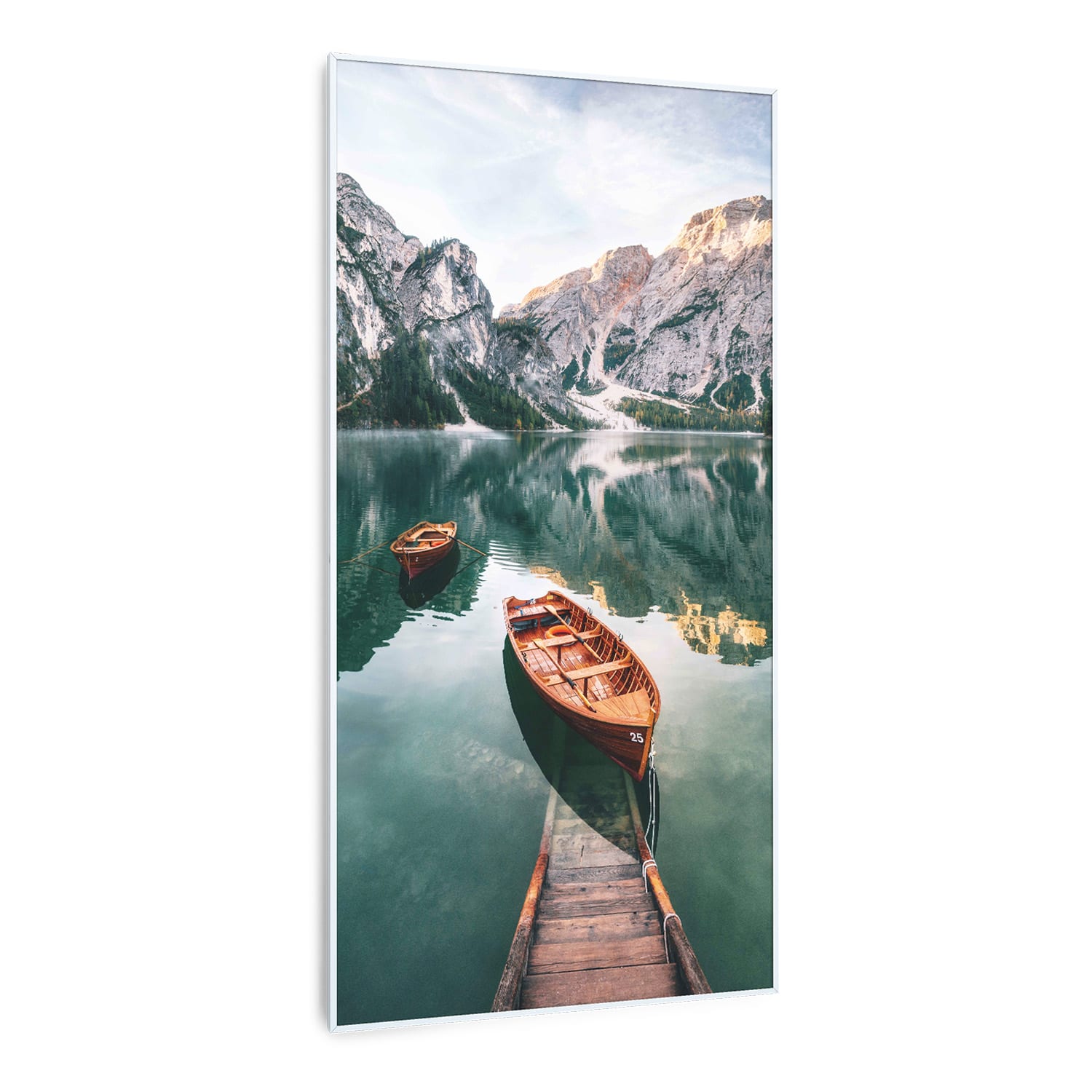 Klarstein Wonderwall Air Art Smart, infravörös hősugárzó, 60 x 120 cm, 700 W, tenger függőlegesen