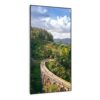 Klarstein Wonderwall Air Art Smart, infravörös hősugárzó, 60 x 120 cm, 700  W, vonat