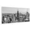 Klarstein Wonderwall Air Art Smart, infravörös hősugárzó, 120 x 60 cm, 700 W, New York City
