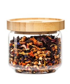 Klarstein Tárolóedény, bambusz fedéllel, 300 ml, egymásra helyezhető, légmentesen zárható