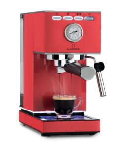 Klarstein Pausa, eszpresszógép, 1350 W, 20 bar, 1,4 l, rozsdamentes acél