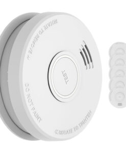 SHD by oneConcept DOF19, Füstérzékelő, műanyag, figyelmeztető jelzés: 85 dB, 9V elemmel