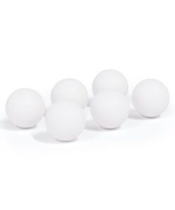 BeerCup Alley, professzionális beerpong labdácskák, pingpong labdák, 40 mm, sima, 6 darab