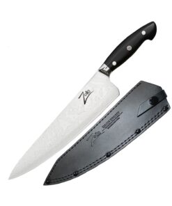 Zelite Infinity by Klarstein Executive-Plus, 10" szakácskés, 61 HRC damaszkuszi acél