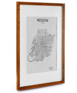Casa Chic Kenton, képkeret, téglalap alakú, DIN A1, paszpartu, plexi