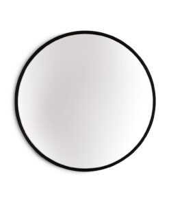 Casa Chic Fournier, fali tükör fém kerettel, kerek, Ø 40 cm