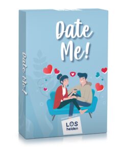 Spielehelden Date me!  Kártyajáték pároknak 35 szerelemes randiötlet  esküvői ajándék