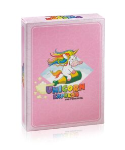 Spielehelden Unicorn Express Parti játék Női játék 55 kártya