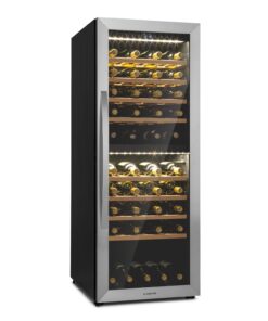 Klarstein Vinamour 77 Duo, borhűtő, 191 liter, 5 - 20 °C, 2 zóna