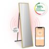 Klarstein La Palma 900 smart, infravörös hősugárzó, 40 x 160 cm, 900 W, tükörállvány