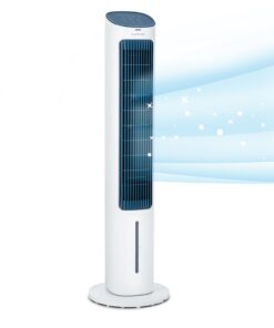 Klarstein Mistral, 5 az 1-ben léghűtő, ventilátor, párásító, ionizátor, 360 m³/ó, távirányítóval