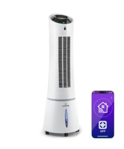 Klarstein Skyscraper Ice Smart, 4 az 1-ben, léghűtő és ventilátor, WiFi, 180m³/ó, távirányítóval