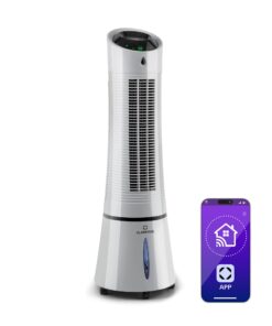 Klarstein Skyscraper Ice Smart, 4 az 1-ben, léghűtő és ventilátor, WiFi, 180m³/ó, távirányítóval