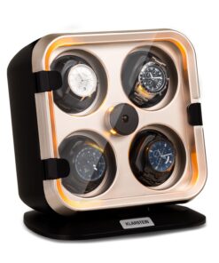 Klarstein Clover, forgó óraállvány, 4 óra, 3 forgás, 4 sebességfokozat, LED