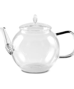 Feelino Üvegkanna 1300 ml, boroszilikát üveg, kupakkal és teaszűrővel