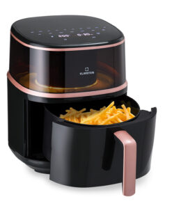 Klarstein Air Bloom, forrólevegős fritőz, 1500 W, 7,5 l, 16 program, gőzölő funkcióval